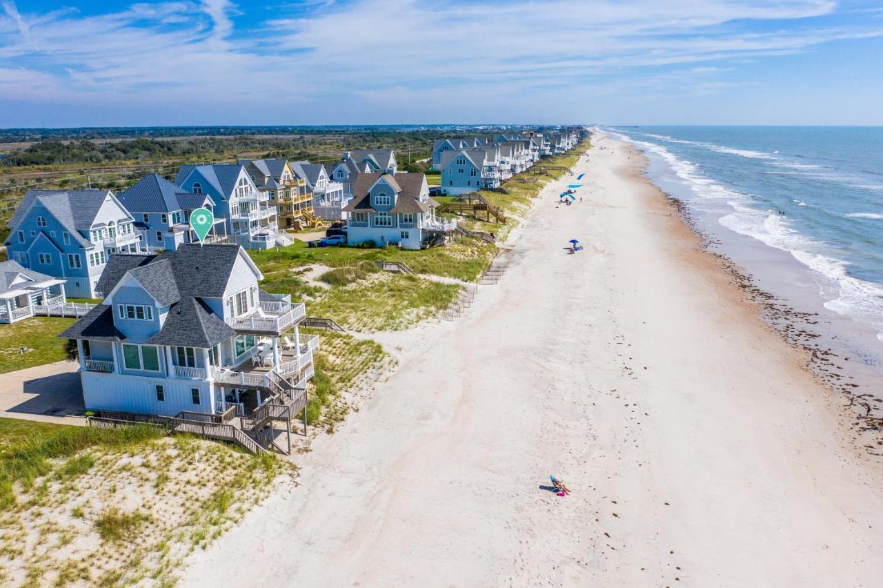 4194 Island Drive - Oceanfront, Community Pool North Topsail Beach Exterior photo